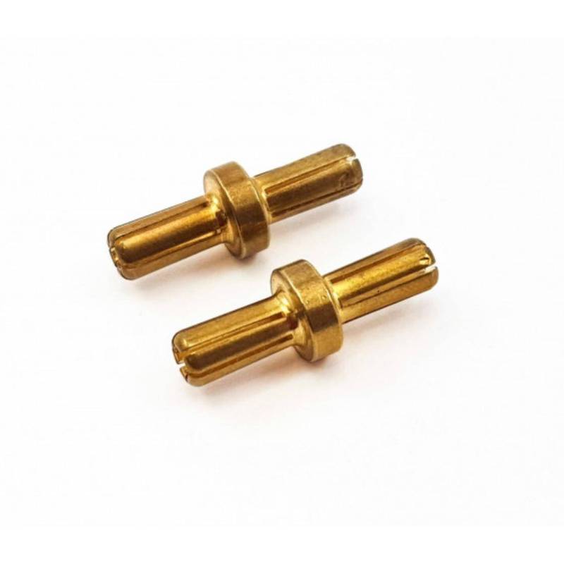 Banana dual 4 mm baja resistencia Xtr Racing (2 uds)