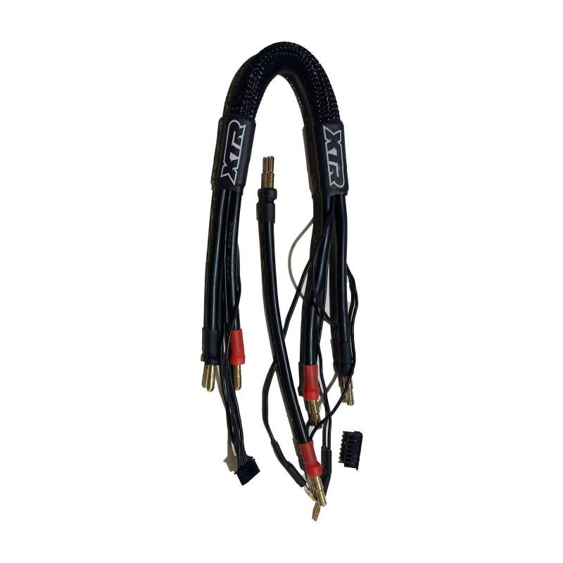 Cable carga Xtr Racing 2 LiPo 2S*2 30 cm