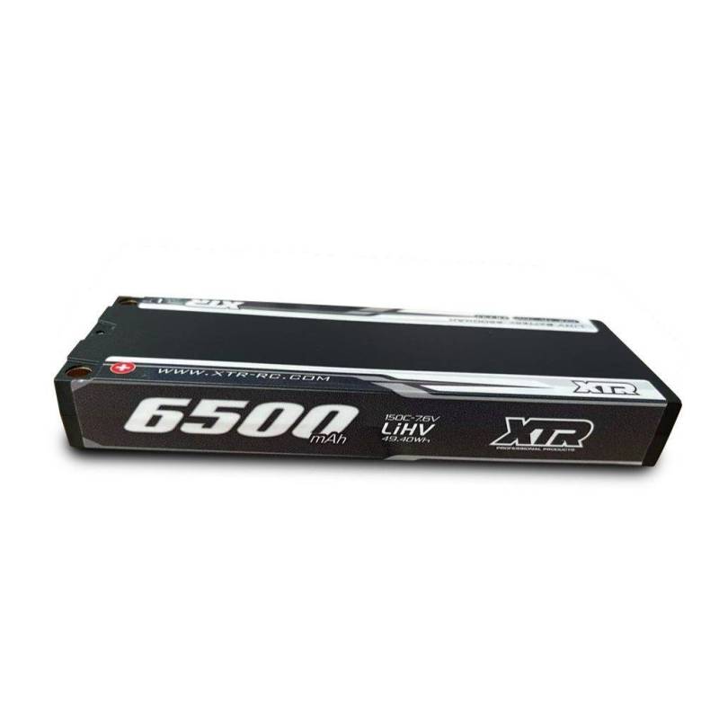 Batería LiPo Xtr Racing 6500 mAh 7,6 V 2S1P 150C HV ULCG