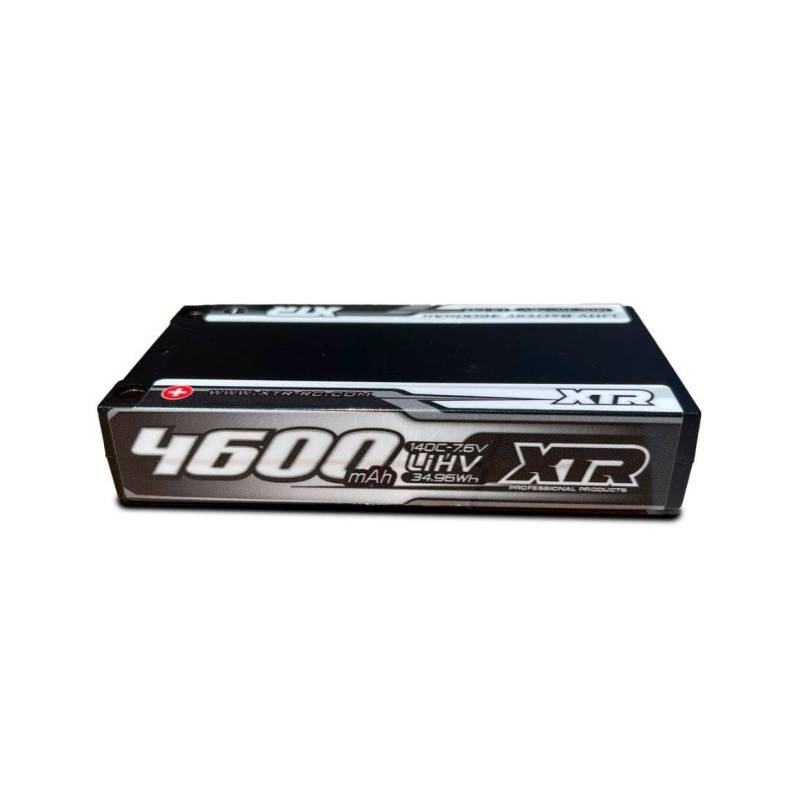 Batería LiPo Xtr Racing Shorty 4600 mAh 7,6 V 2S1P 140C ULCG HV 5 mm