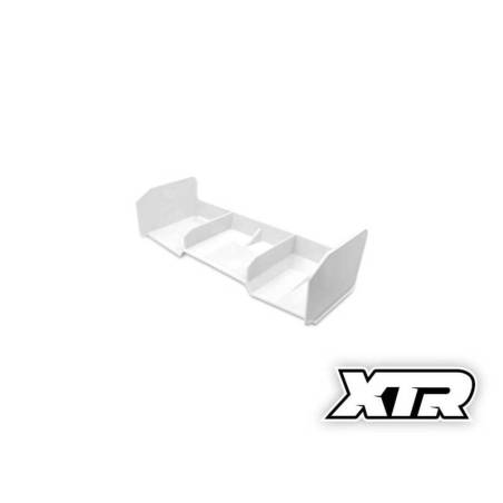Alerón Xtr Racing 1/8 Aero blanco off-road (1 ud)