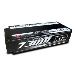 Batería LiPo Xtr Racing Shorty Long 7300 mAh 7,6 V 2S EFRA