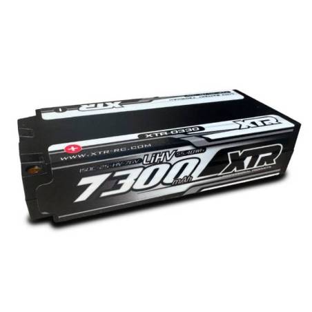 Batería LiPo Xtr Racing Shorty Long 7300 mAh 7,6 V 2S EFRA