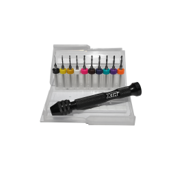 Set brocas con mango Xtr Racing 1,1-2,0 mm (pistones)