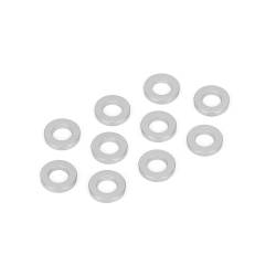 Arandela aluminio Xtr Racing 3x6x0,5 plata (10 uds)