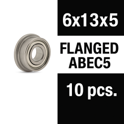 Rodamientos Xtr Racing Zero Friction 6x13x5 ZZ con pestaña ABEC5 (10 uds)