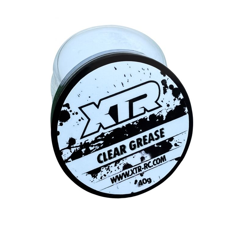 Grasa transparente Xtr Racing 40 g (vástago amortiguador y O-rings)