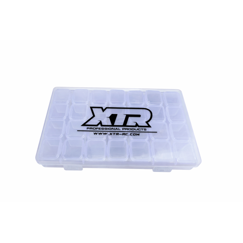 Caja almacenaje Pro Xtr Racing 173x107x26 mm 28 compartimentos