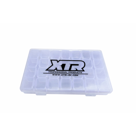 Caja almacenaje Pro Xtr Racing 173x107x26 mm 28 compartimentos