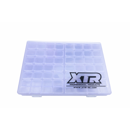 Caja almacenaje Pro Xtr Racing 211x175x27 mm 56 compartimentos