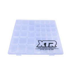 Caja almacenaje Pro Xtr Racing 211x175x27 mm 15+28 compartimentos