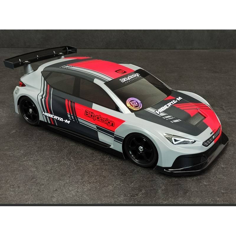 Carrocería Hiberya-M 1/10 M-Chassis 210-225mm Bittydesign