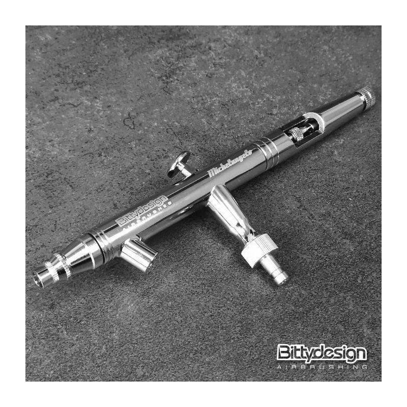 Aerógrafo Michelangelo Doble Acción Bottle Feed Bittydesign