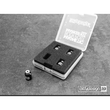Kit Marcadores Azul Carrocería 1/10 Bittydesign