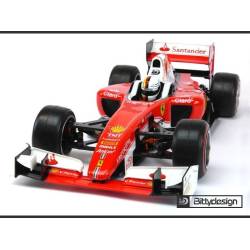 Carrocería F1 Type-6C 1/10 Ligera Bittydesign