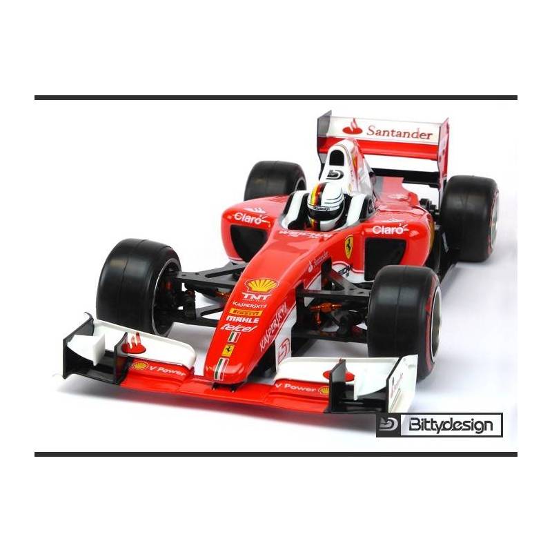 Carrocería F1 Type-6C 1/10 Ligera Bittydesign