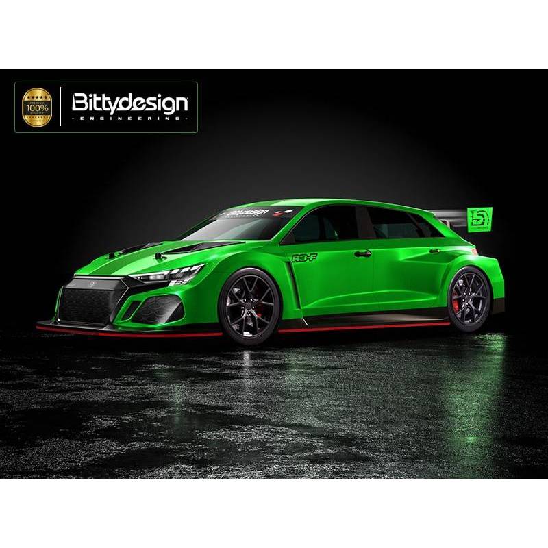 Carrocería A3-F FWD 1/10 190mm Bittydesign