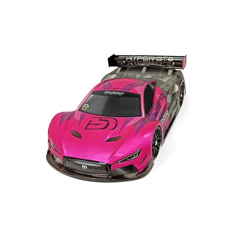 Carrocería Hyper GT8 1/8 GT 325mm Bittydesign