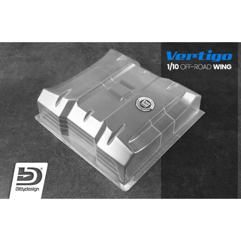 Alerón Vertigo 1mm 1/10 Off-Road 2ud Bittydesign