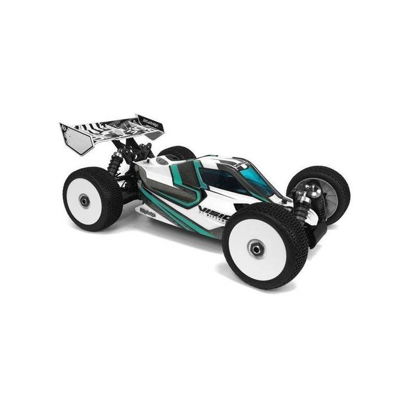 Carrocería Bittydesign Vision MBX8 Eco Eléctrico Transparente Precortada 1/8 Buggy Mugen