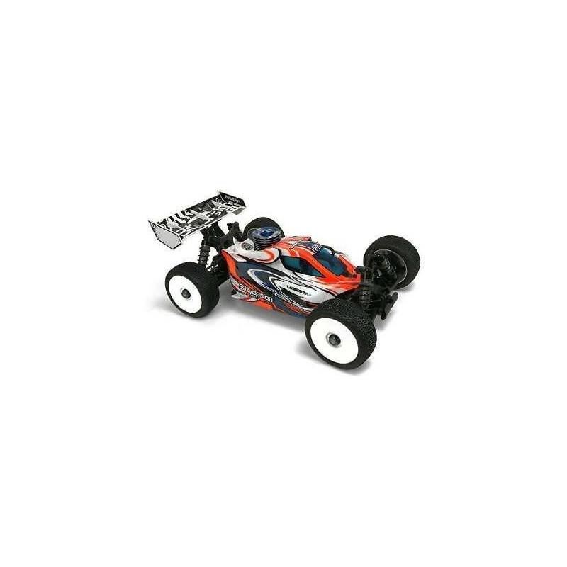 Carrocería Bittydesign Vision NB48 2.0 Nitro Transparente Precortada 1/8 Buggy Tekno