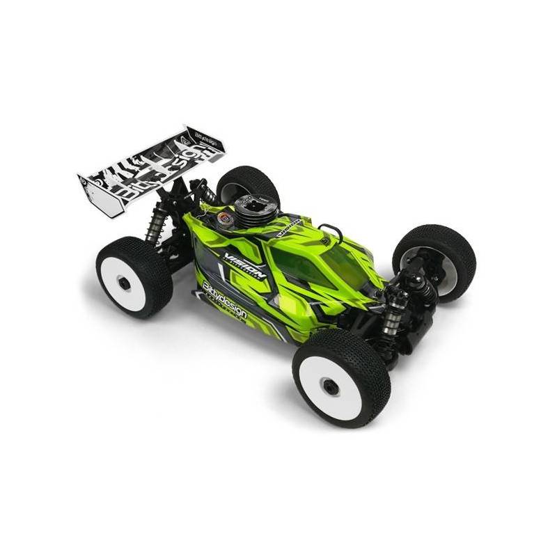 Carrocería Bittydesign Vision XB8 2020 Nitro Transparente Precortada 1/8 Buggy Xray