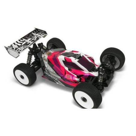 Carrocería Bittydesign Vision XB8E 2020 Eléctrico Transparente Precortada 1/8 Buggy Xray