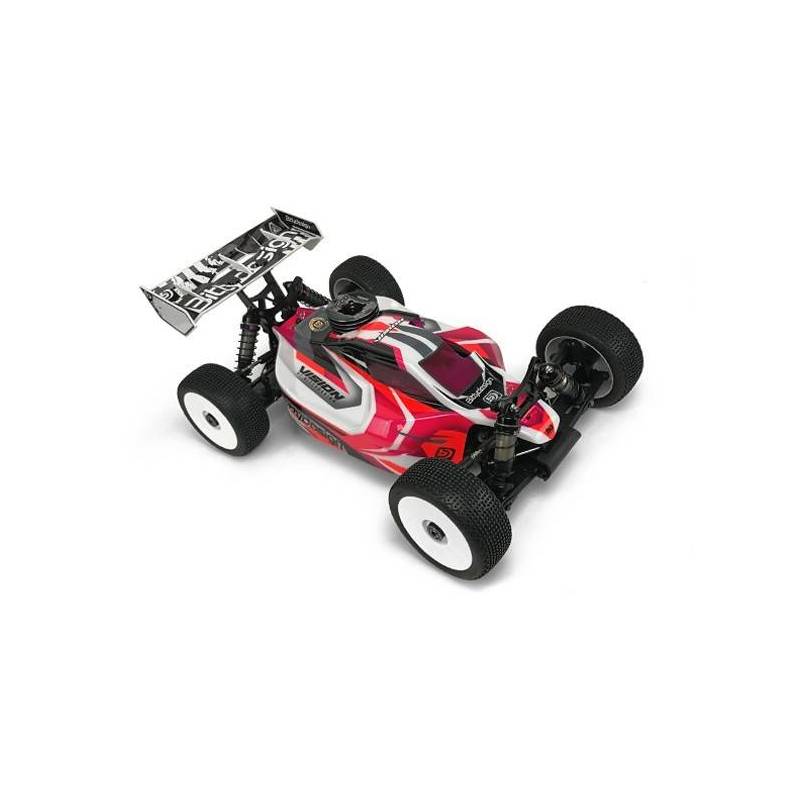 Carrocería Bittydesign Vision D819RS Nitro Transparente Precortada 1/8 Buggy Hot Bodies