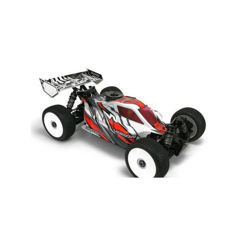 Carrocería Bittydesign Vision A319 Nitro Transparente Precortada 1/8 Buggy Agama