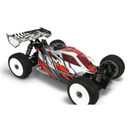 Carrocería Bittydesign Vision A319 Nitro Transparente Precortada 1/8 Buggy Agama