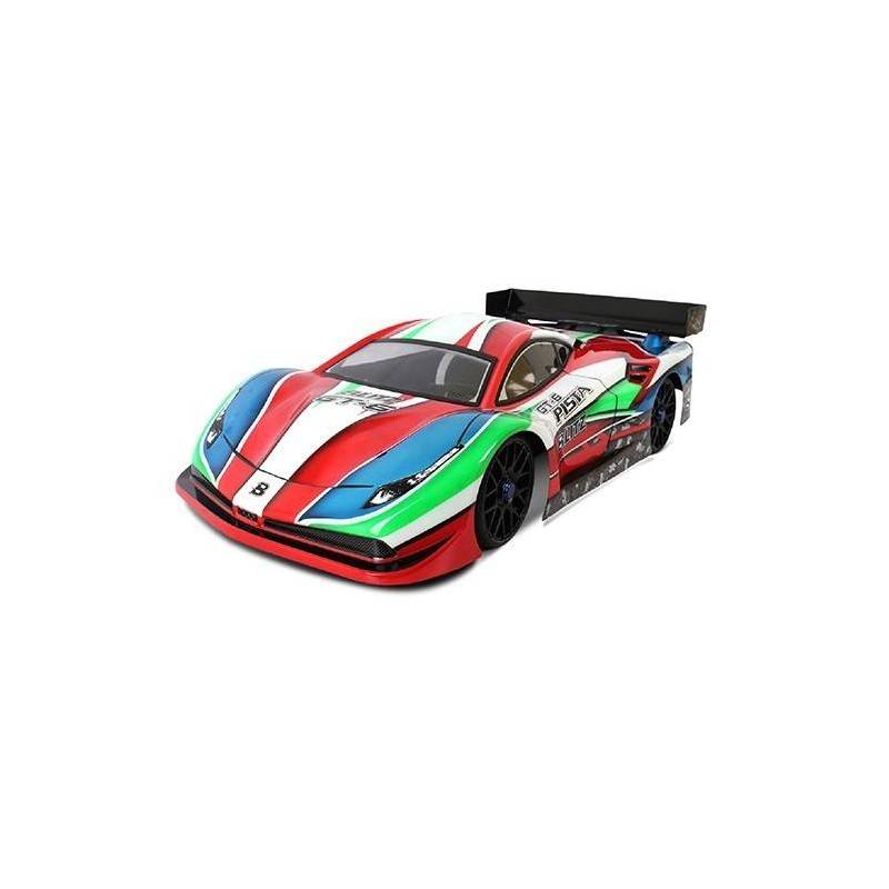 Carrocería Blitz 1/8 GT6 1.0mm con alerón S. Referencia 60809-10S.