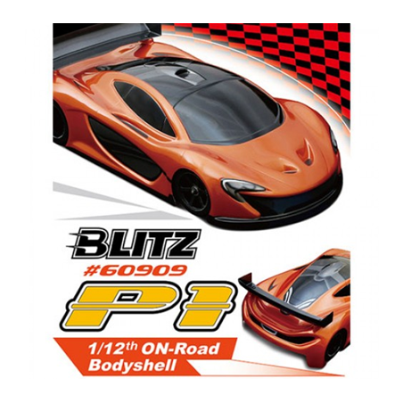 Carrocería Blitz P1 1/12 On Road 0.8mm. Referencia 60909.