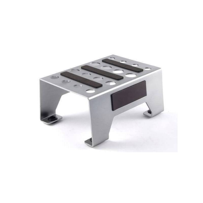 Stand aluminio plateado Fastrax. Referencia FAST410S.