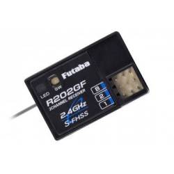 Receptor Futaba R202GF S-FHSS FHSS 2 canales. Referencia 1000505.