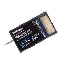 Receptor Futaba R3106GF T-FHSS 6 canales mono. Referencia 1000683.