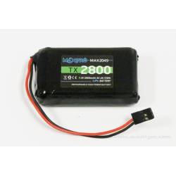 Batería LiPo Futaba TX 7.4V 2800mAh compatible 4PK 4PL 10J 8J 6J 14SG. Referencia 100031MAX2049.