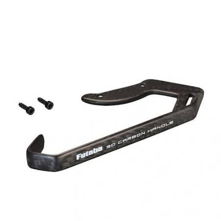 Soporte carbono Futaba T10PX. Referencia 1001929.