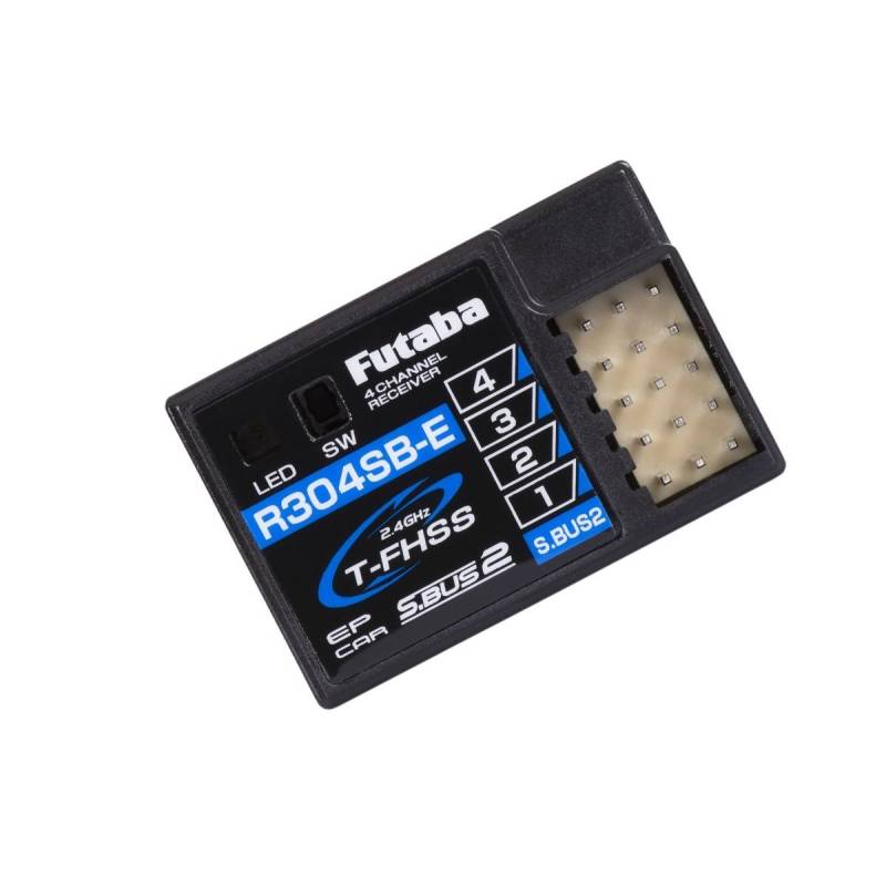 Receptor Futaba R304SB-E T-FHSS 4 canales. Referencia 1000503.