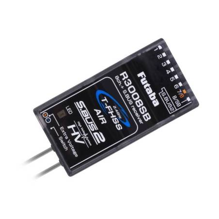 Receptor Futaba R3008SB T-FHSS 8 canales. Referencia 1000676.