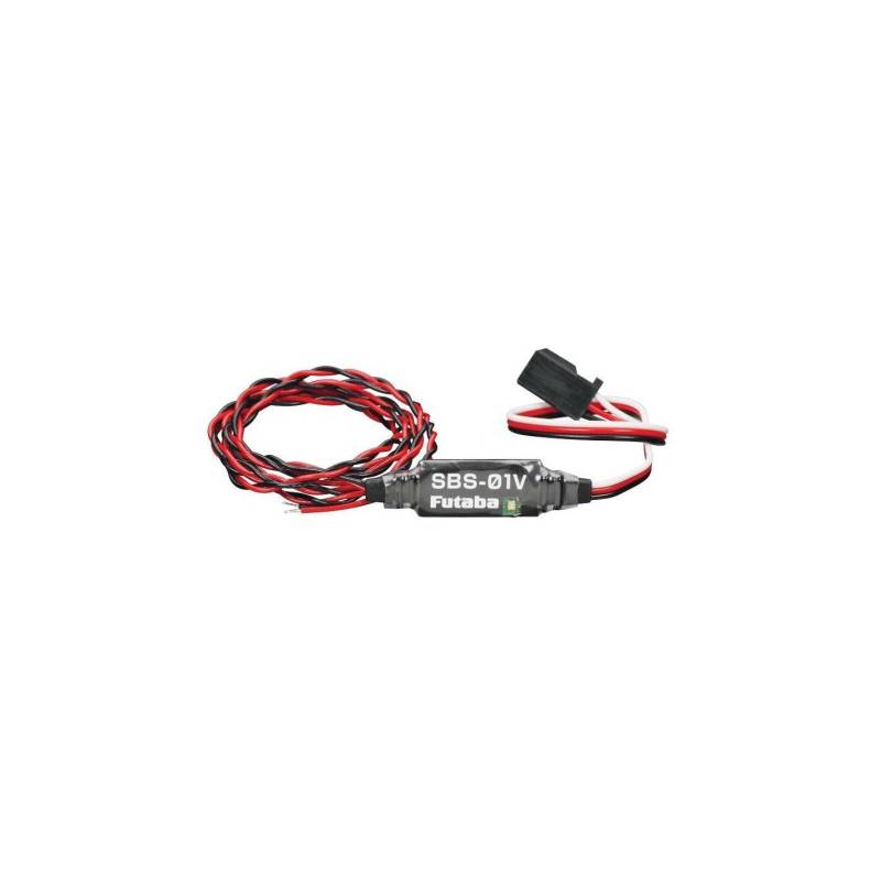 Sensor voltaje Futaba SBS-01V telemetría. Referencia 1001654.