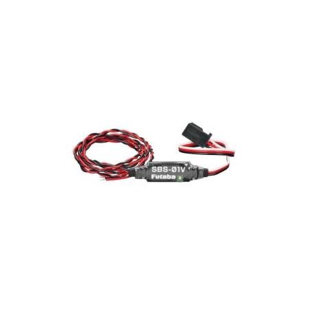 Sensor voltaje Futaba SBS-01V telemetría. Referencia 1001654.