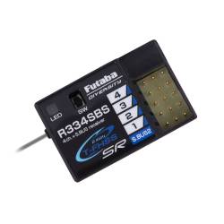 Receptor Futaba R334SBS T-FHSS 4 canales. Referencia 1000684.