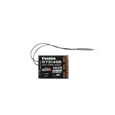 Receptor Futaba R7314SB FASSTest 2.4GHz. Referencia 1000605.