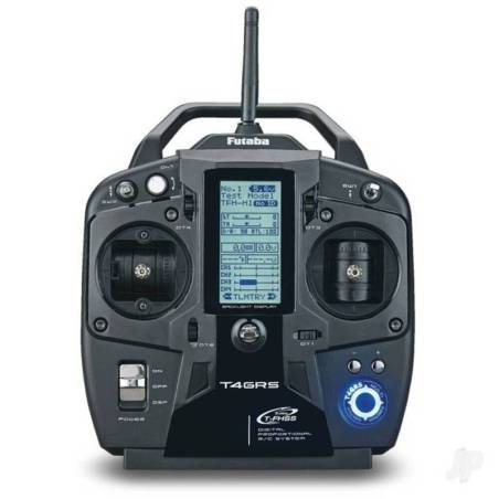 Emisora Futaba 4GRS con receptor R304SB. Referencia 1000045.