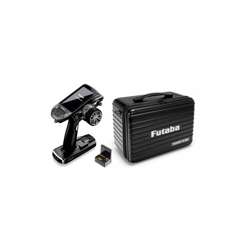 Emisora Futaba 10PX con receptor R404SBS-E y maleta Futaba. Referencia 01000048V.