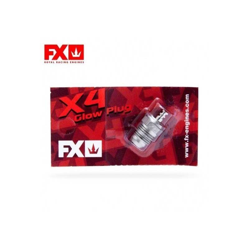 Bujía glow FX Engines X4 pack 12. Referencia 655804