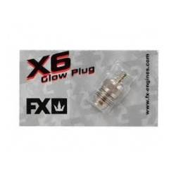 Bujía glow FX Engines X6 pack 12. Referencia 655806