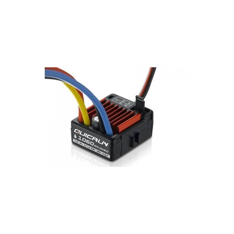 Variador Hobbywing Quicrun 1060 Brushed 60A. Referencia 30120201