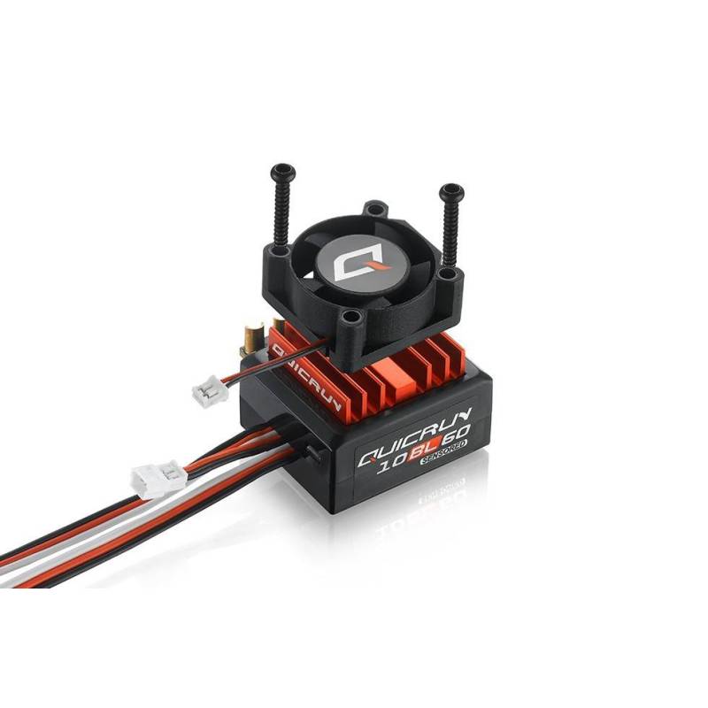 Variador Hobbywing Quicrun 10BL60 G2 Sensored 2-3S. Referencia 30108001