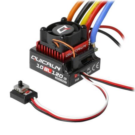 Variador Hobbywing Quicrun 10BL120 Sensored G2. Referencia 30125002